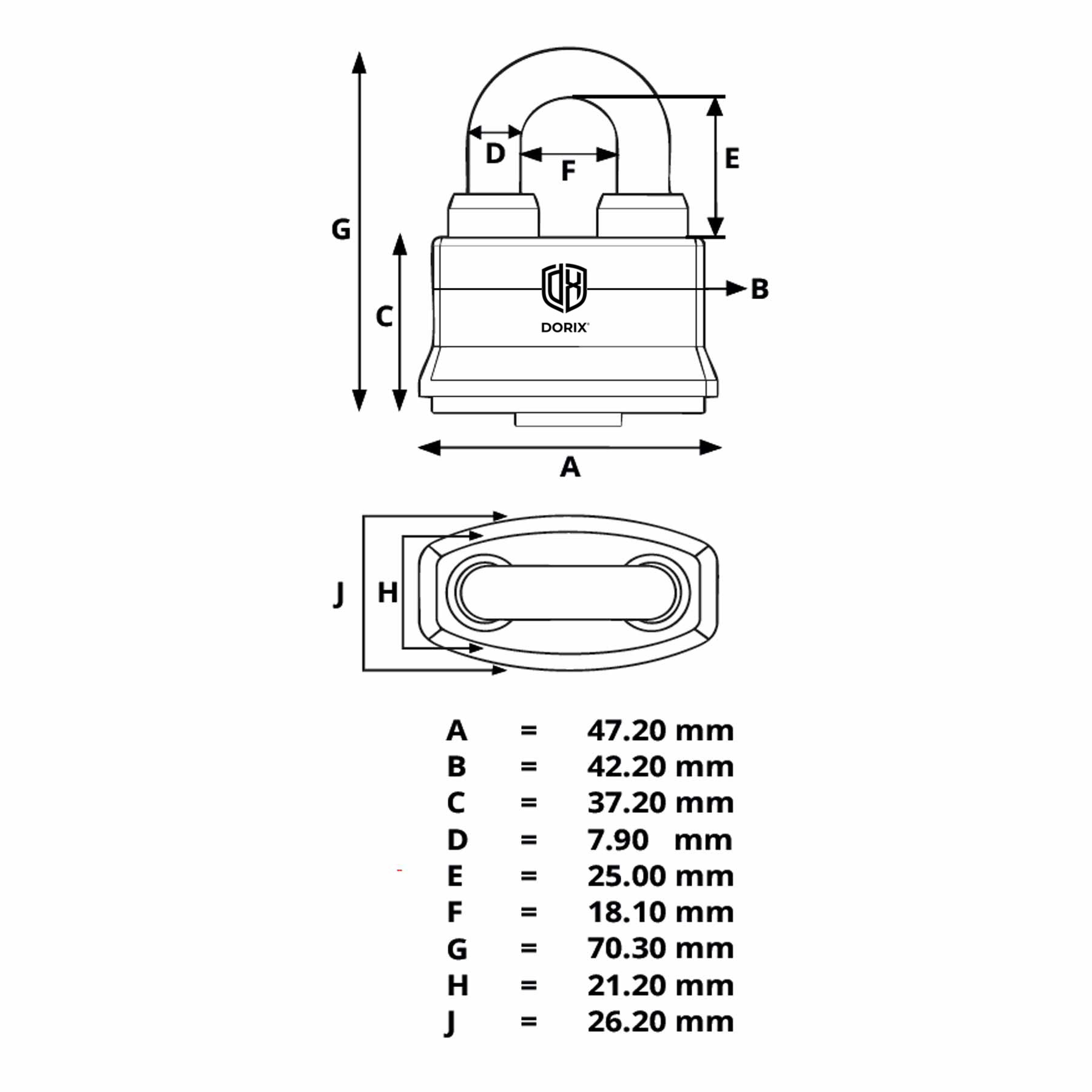 DXMP04-45mm-Dimensions